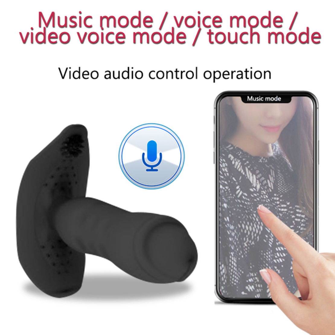 Telescopic Anal Stimulator with APP Control – Bluetooth Vibrations and Massage for Men and Women