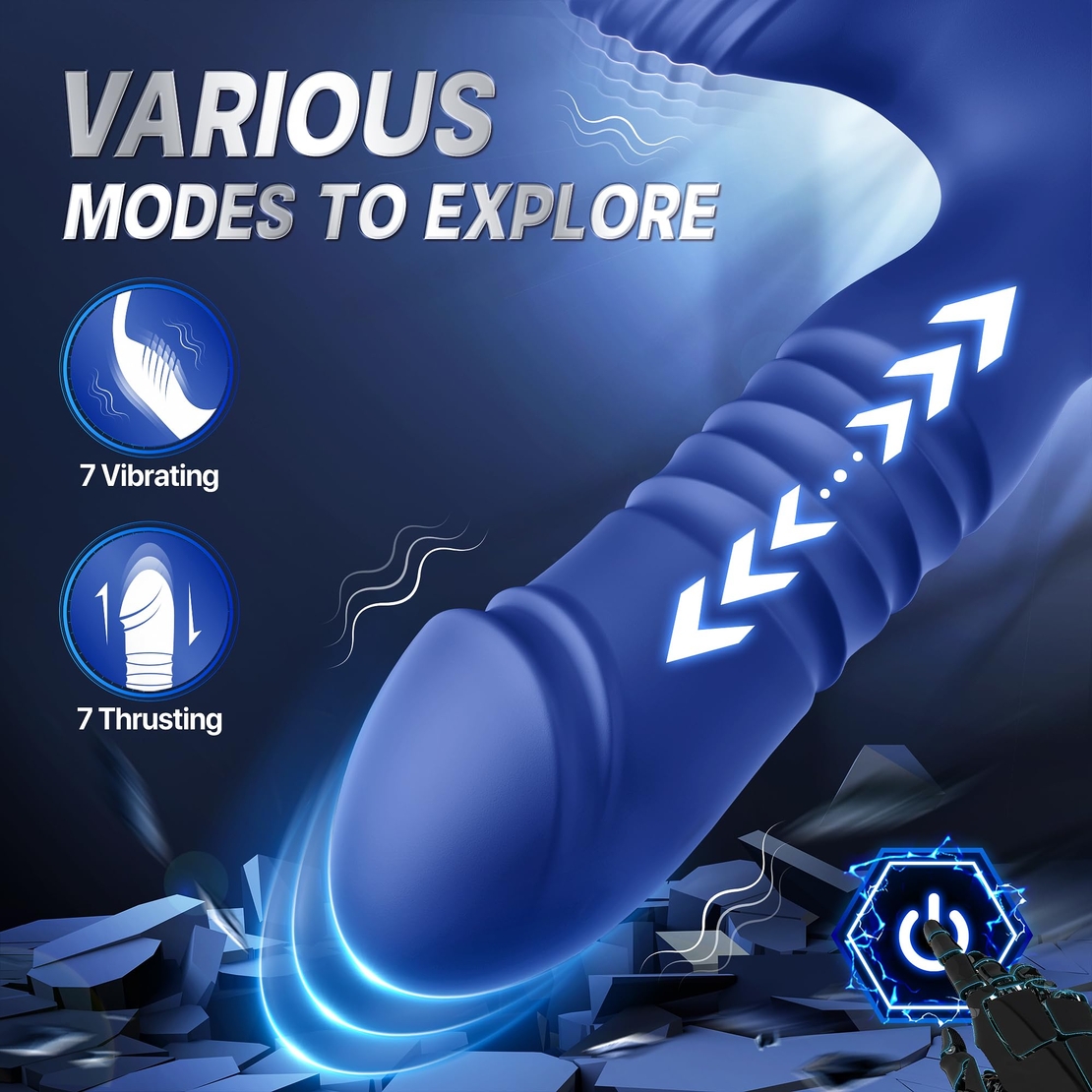 Smart Prostate Stimulator and 3-in-1 Penis Ring – Take Control of Your Pleasure via Your Phone