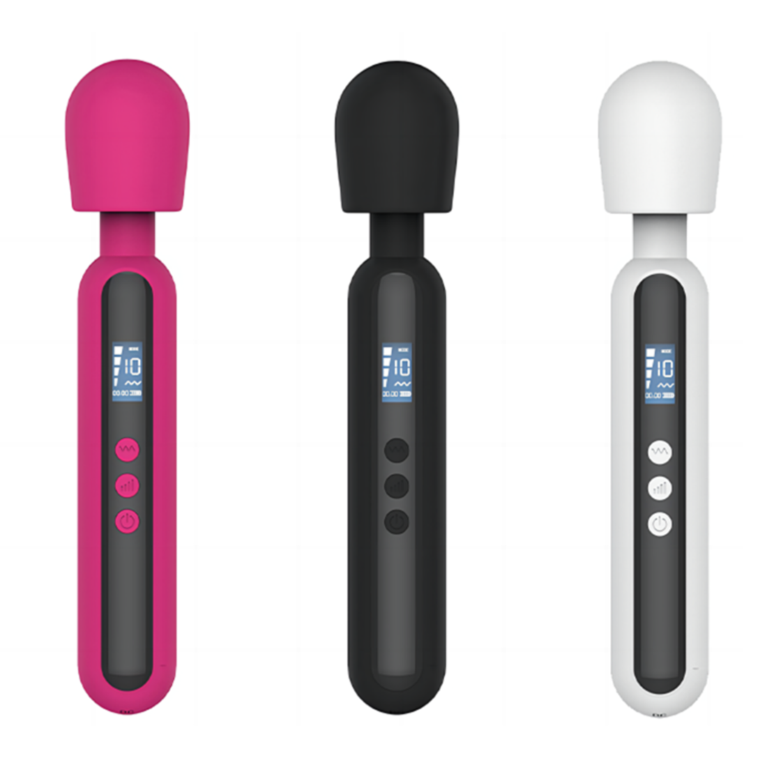 Women's Massager with LED Timer – 10 Vibration Modes and 4 Speeds