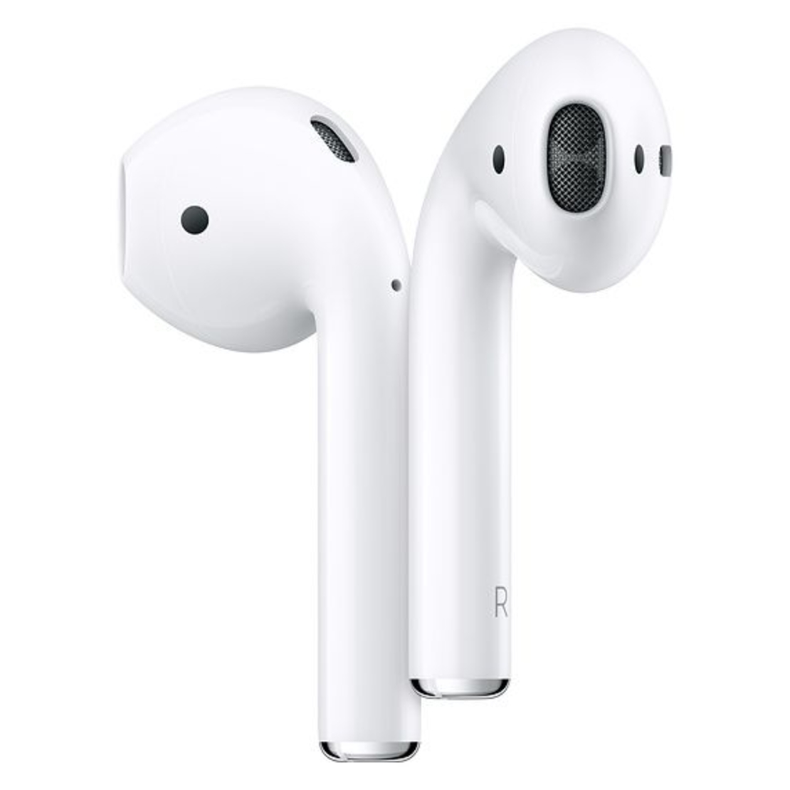 Безжични слушалки Apple AirPods 2, бял - MV7N2ZM/A