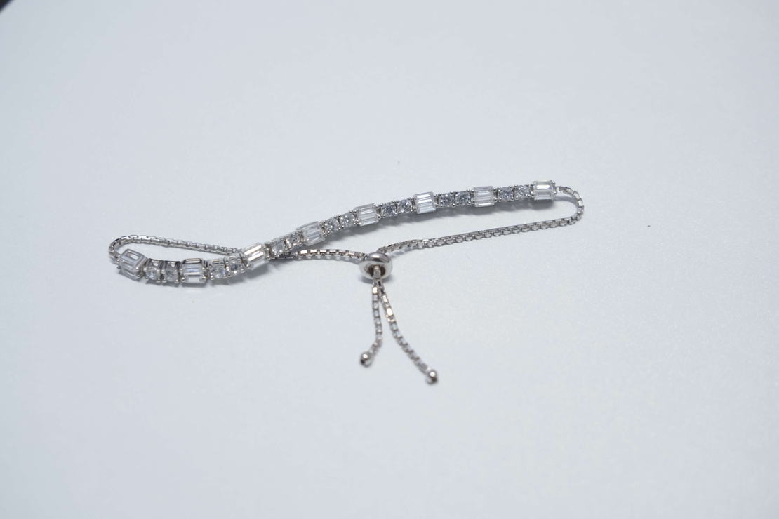 Silver Bracelet - Tennis