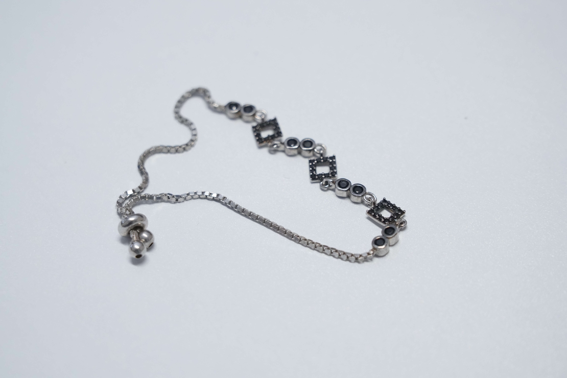 Silver Bracelet - Black Mirror 2