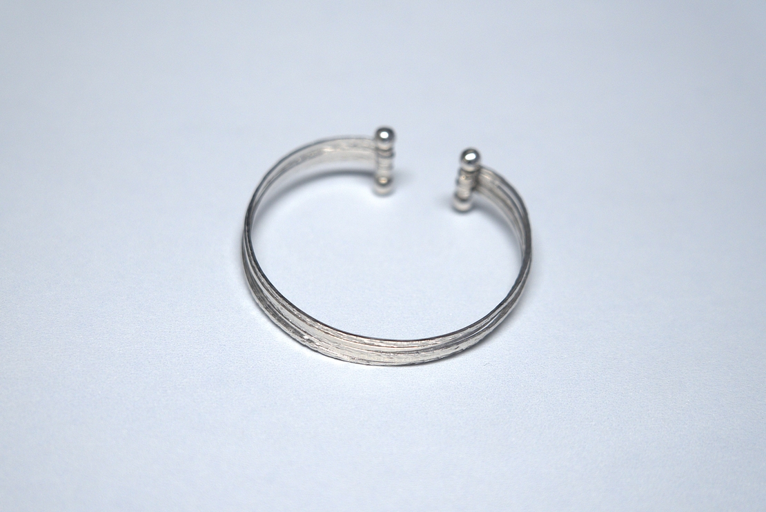 Silver Bracelet - Layers of life