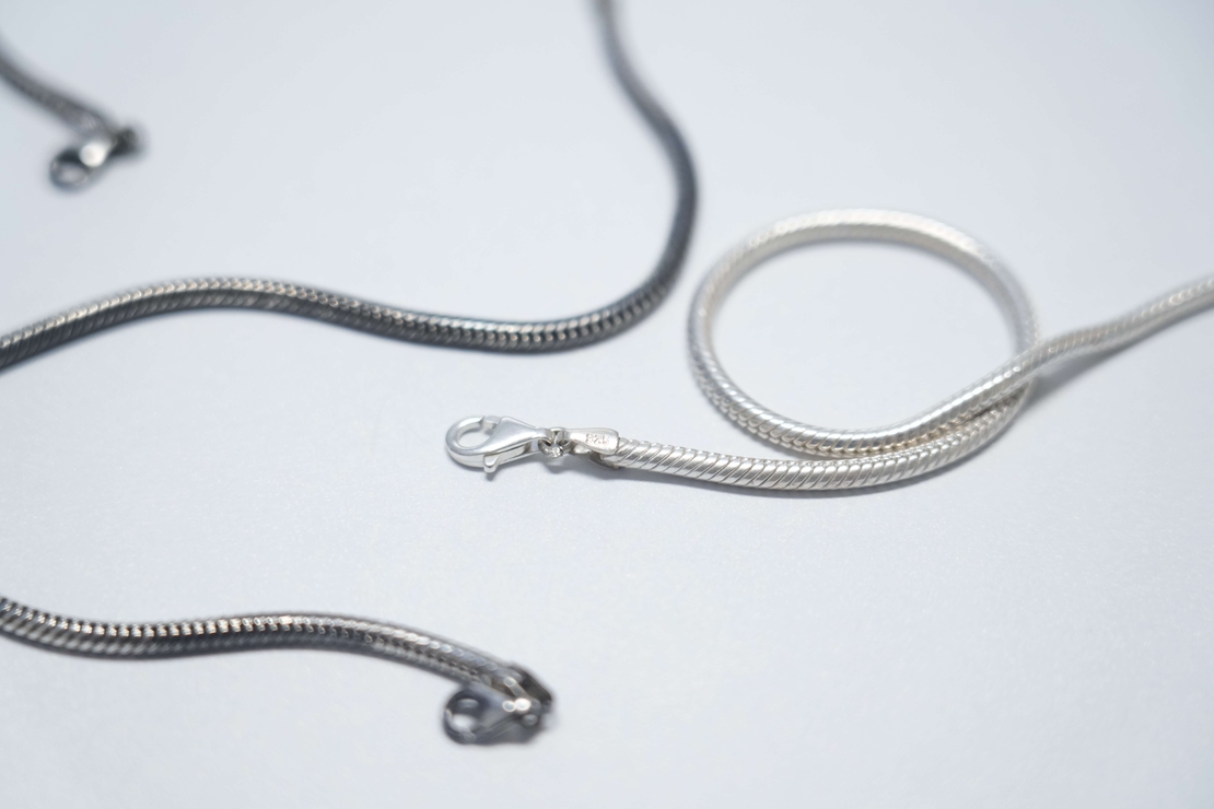 Silver Bracelet - Snake PATTERN
