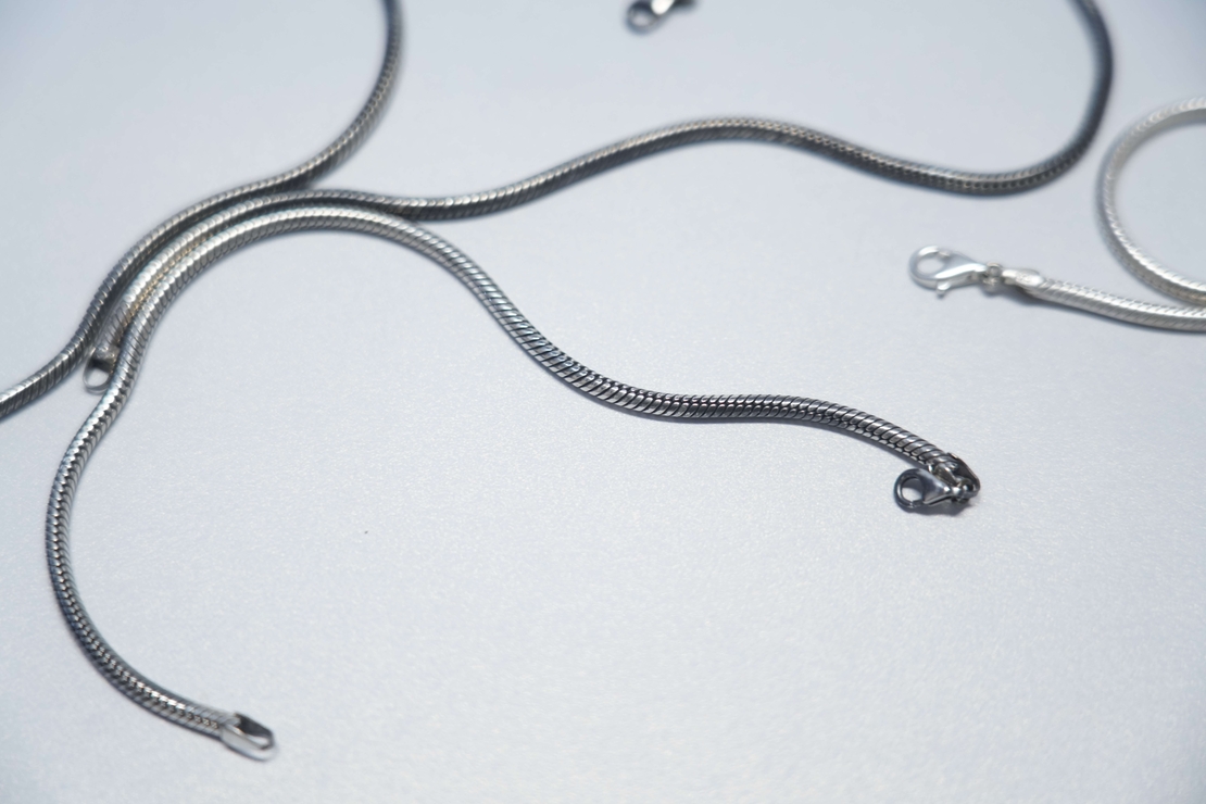 Silver Bracelet - Snake PATTERN