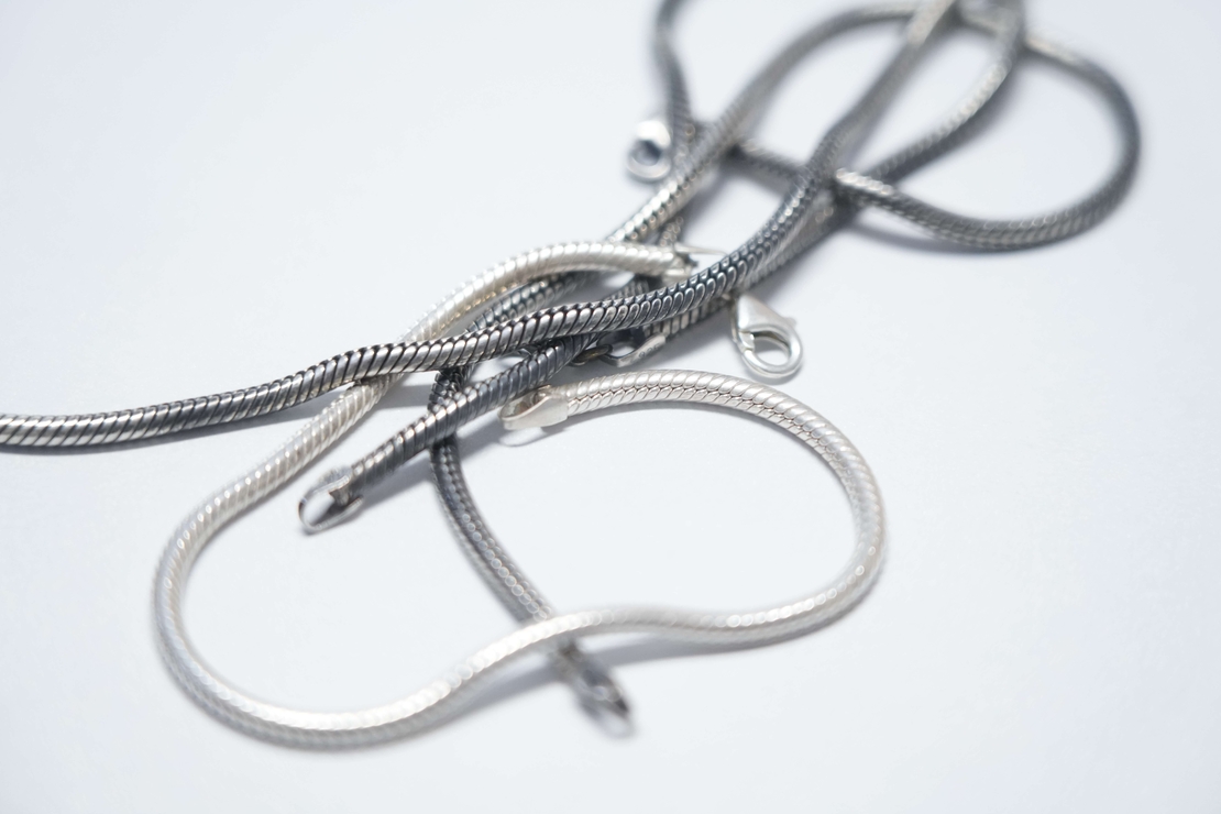 Silver Bracelet - Snake PATTERN