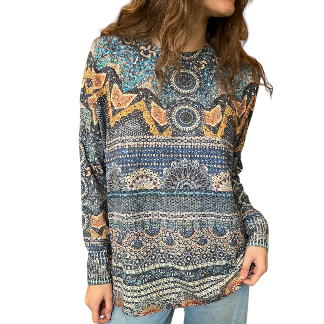 Дамска блуза с дълъг ръкав Desigual