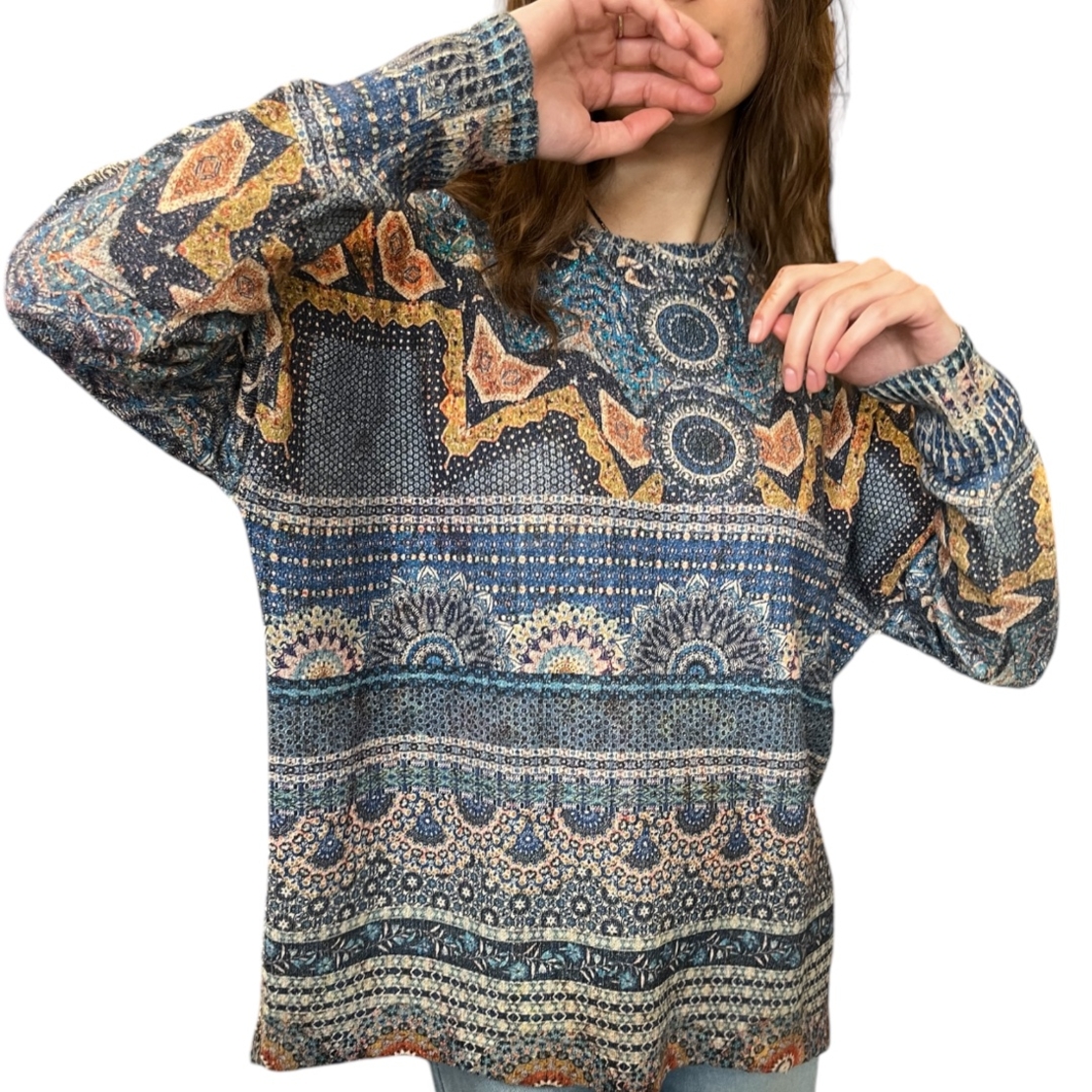 Дамска блуза с дълъг ръкав Desigual