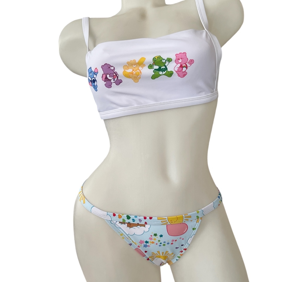 Комплект бански SHEIN&Care Bears