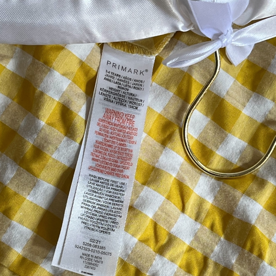 Детска лятна рокля PRIMARK