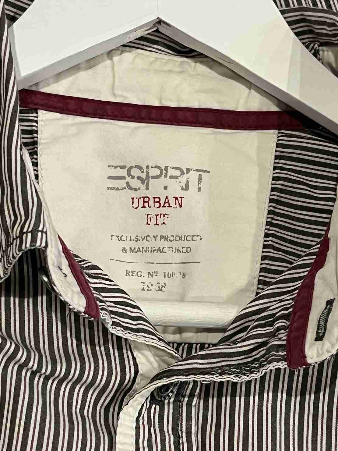 Мъжка риза с дълъг ръкав ESPRIT Urban Fit
