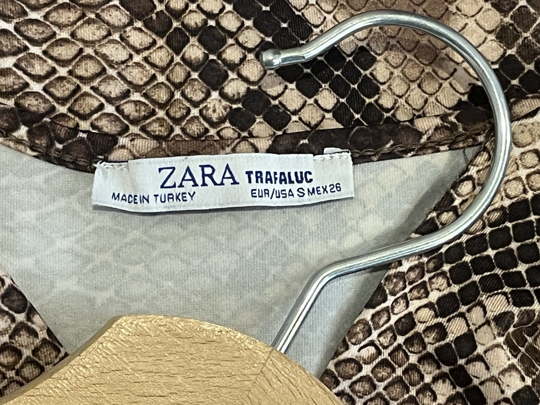 Блуза с дълъг ръкав/ боди ZARA TRAFALUC