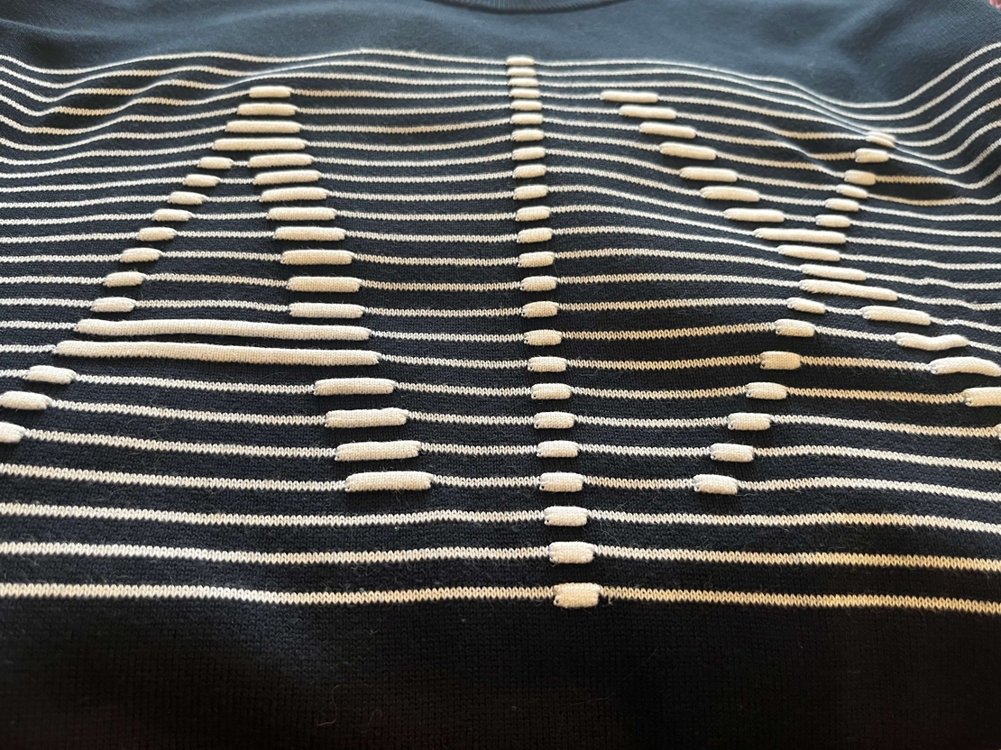 Мъжки тънък пуловер ARMANI EXCHANGE Navy