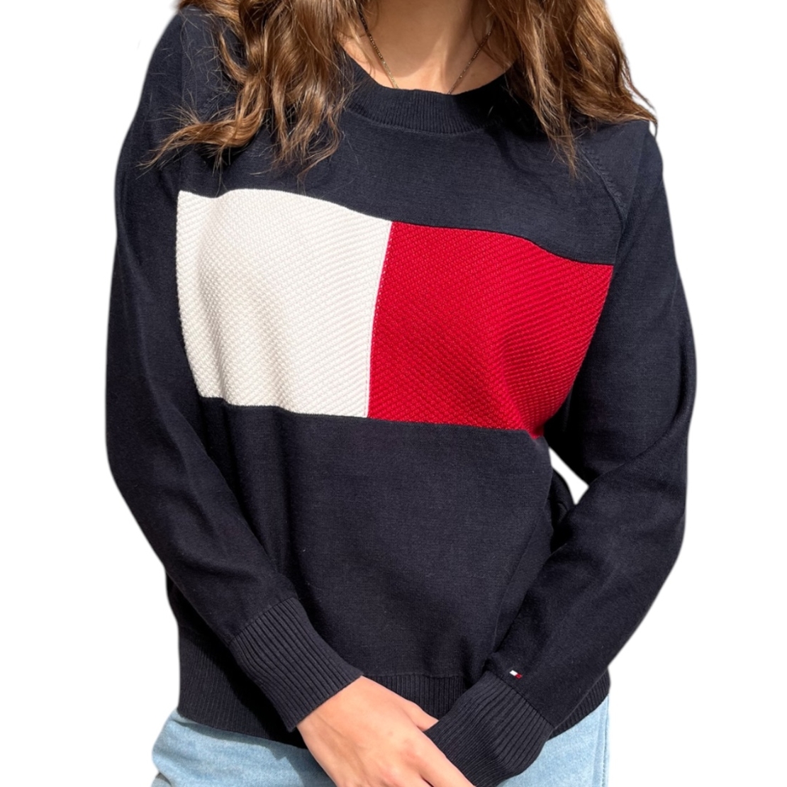 Дамска блуза с дълъг ръкав Tommy Hilfiger