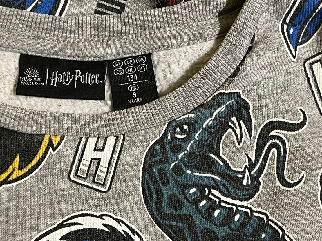 Детска блуза с дълъг ръкав Harry Potter Hogwarts