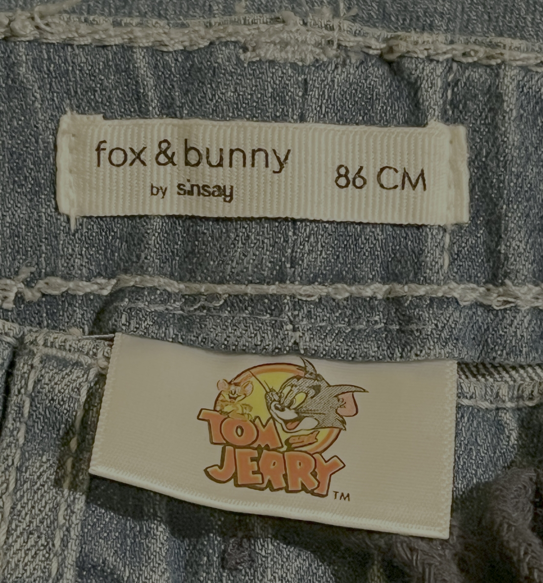 Детски дънки fox&bunny