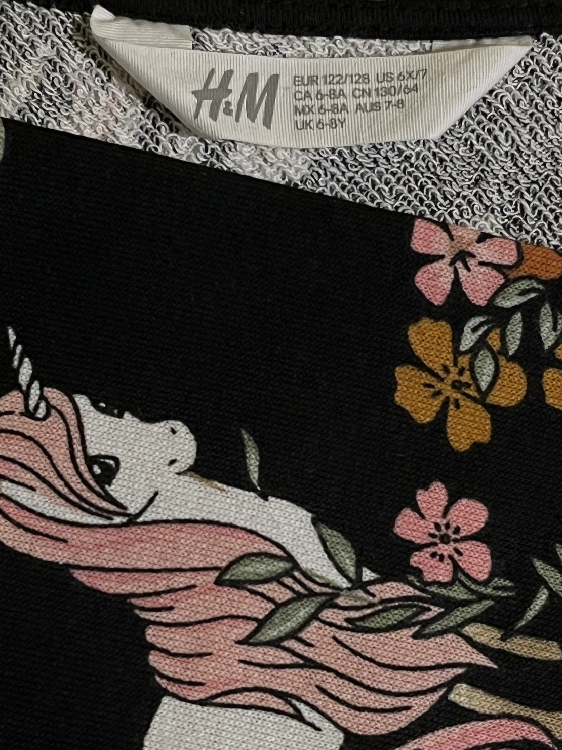 Детска рокля с дълъг ръкав H&M