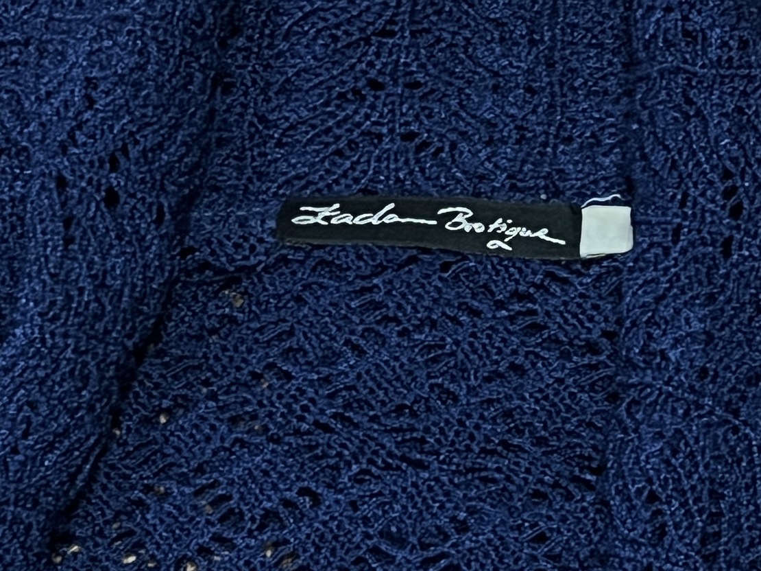 Дамска ажурна къса жилетка Zado Boutique