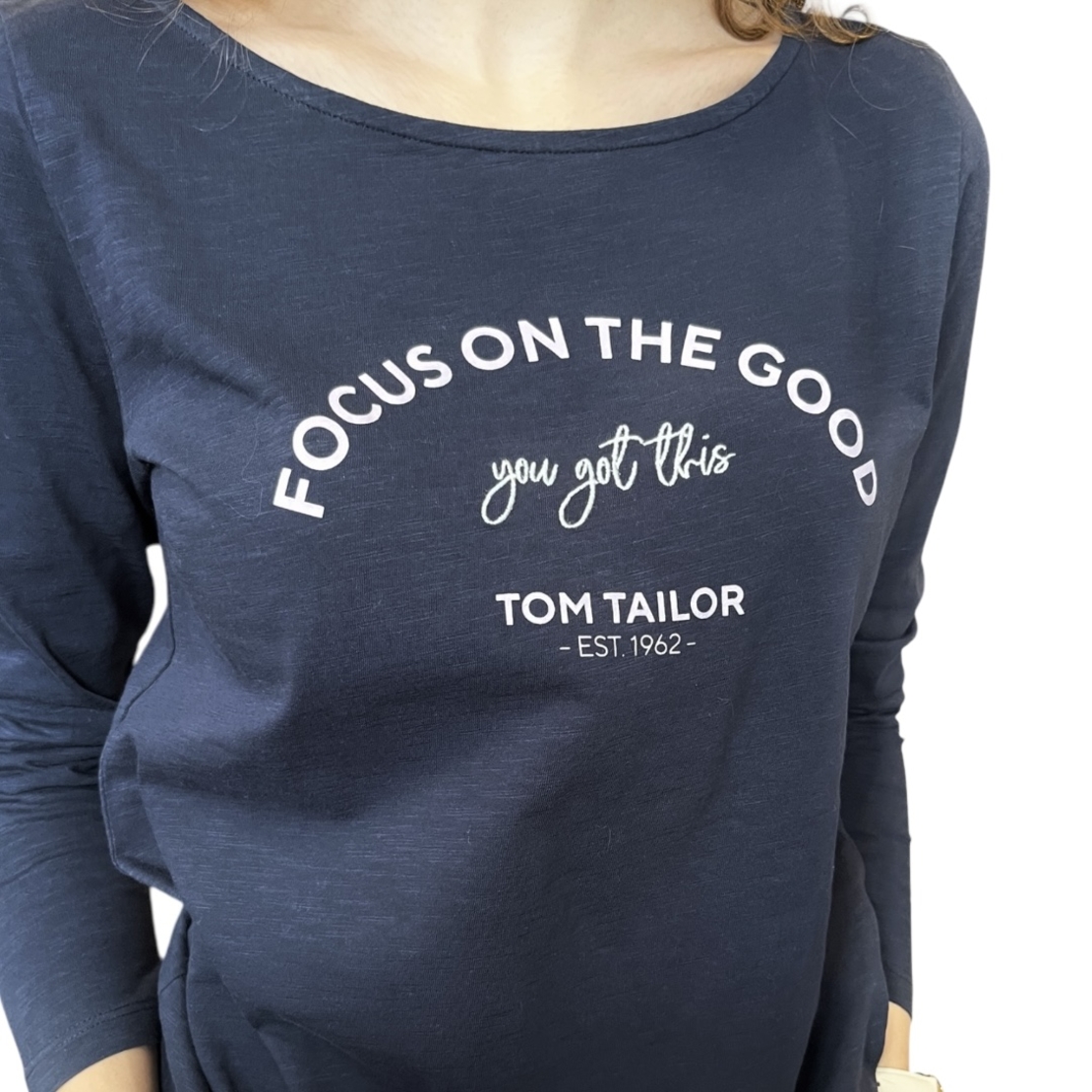 Дамска блуза с дълъг ръкав Tom Tailor