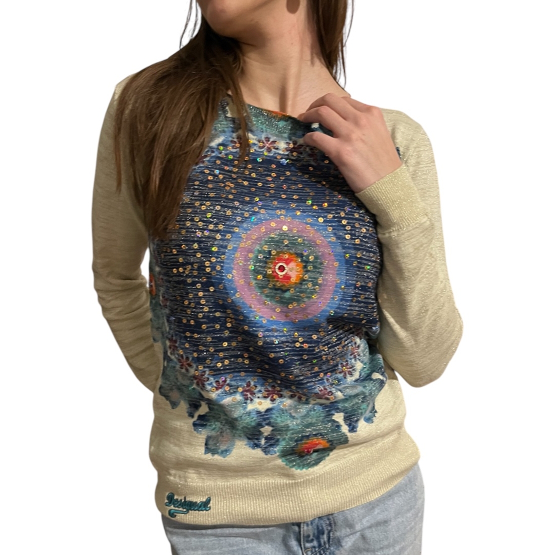 Дамска блуза с дълъг ръкав Desigual