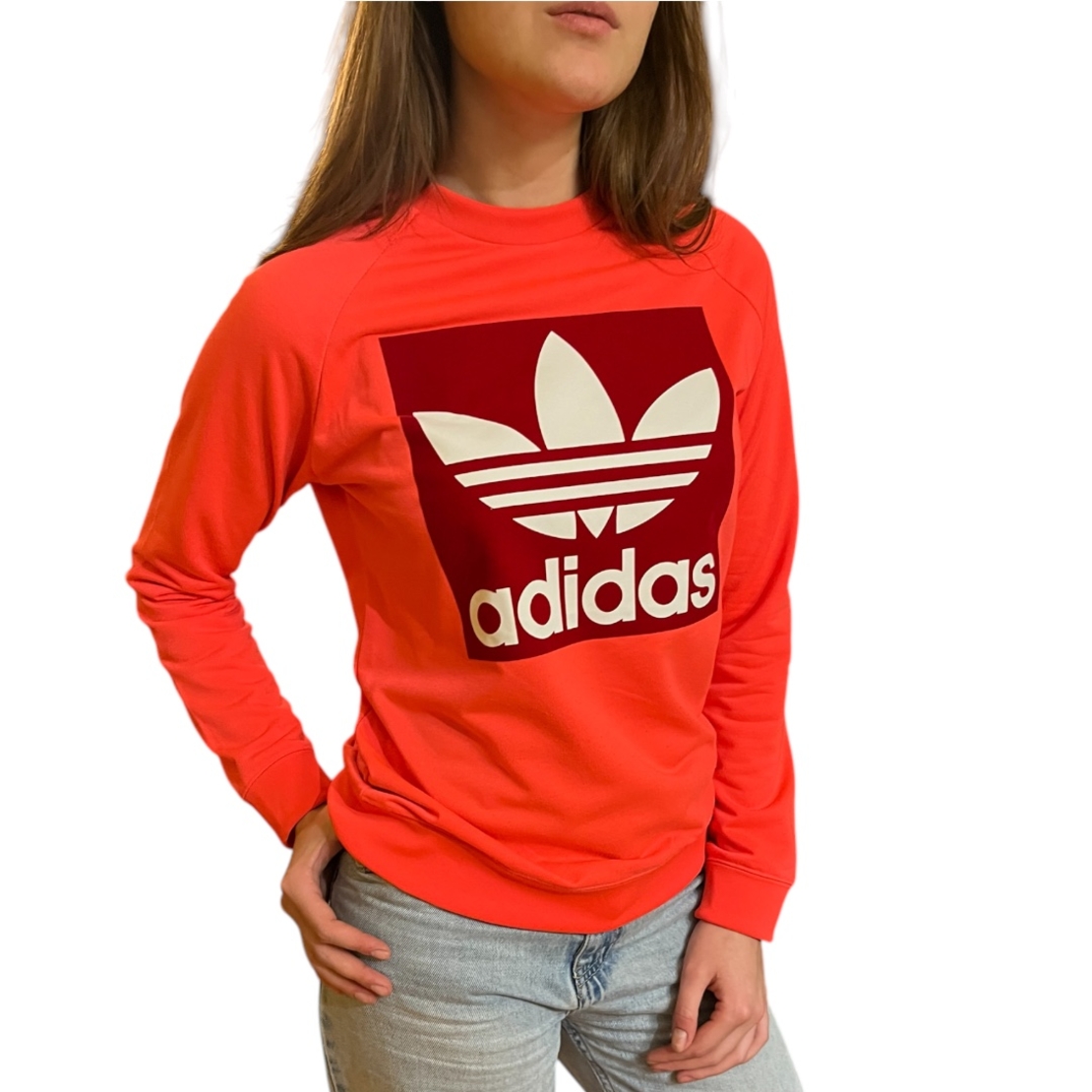Спортна блуза с дълъг ръкав ADIDAS