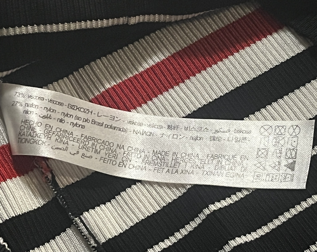 Рипсена дамска блуза ZARA