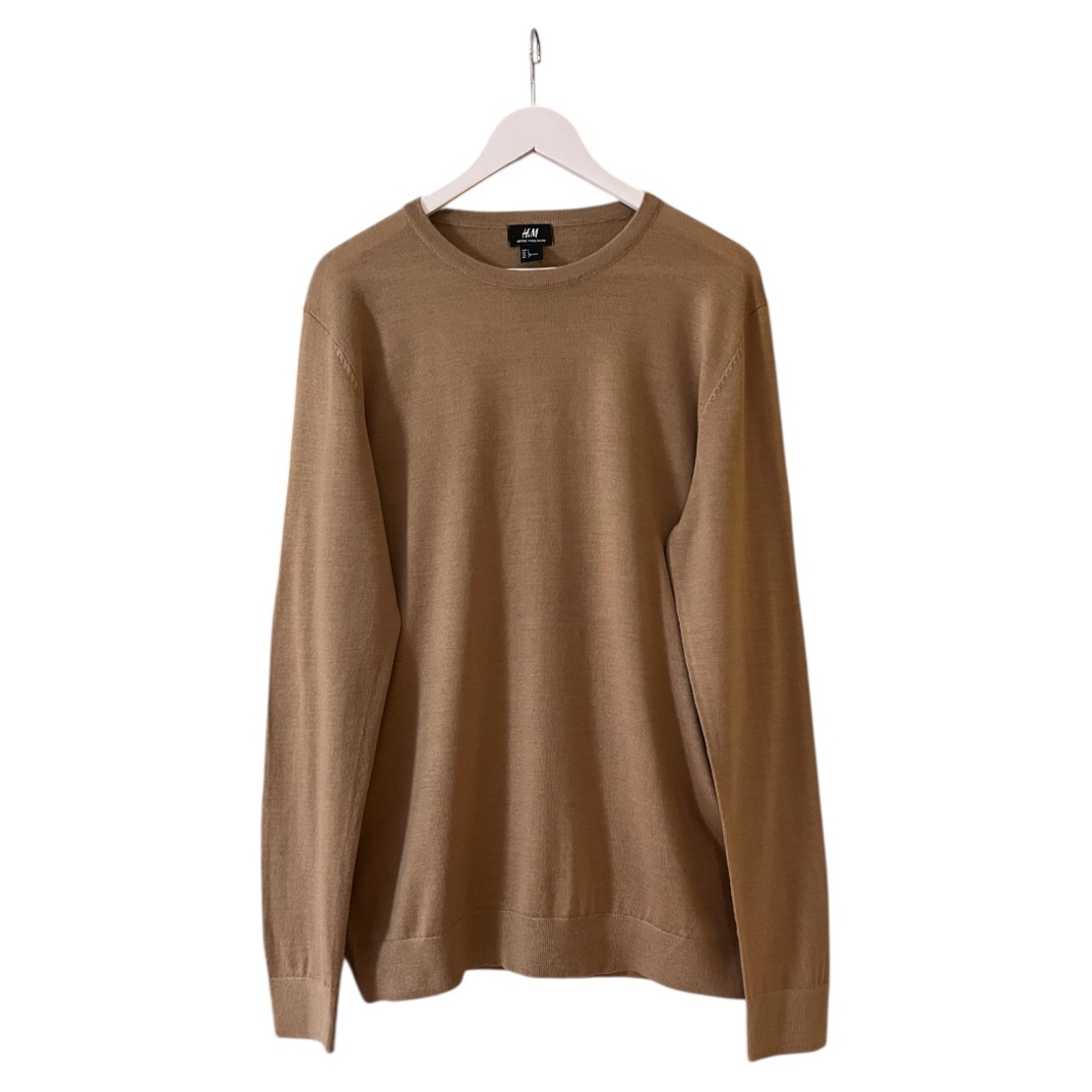 Мъжки тънък пуловер H&M Merino Wool Blend