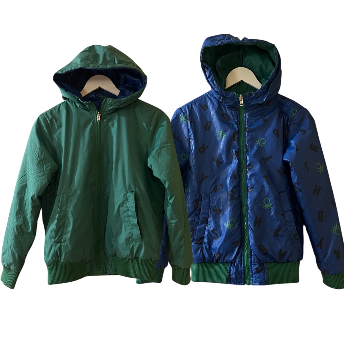 Детско двулицево яке UNITED COLORS OF BENETTON