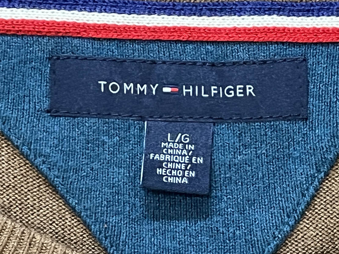 Мъжки тънък пуловер TOMMY HILFIGER