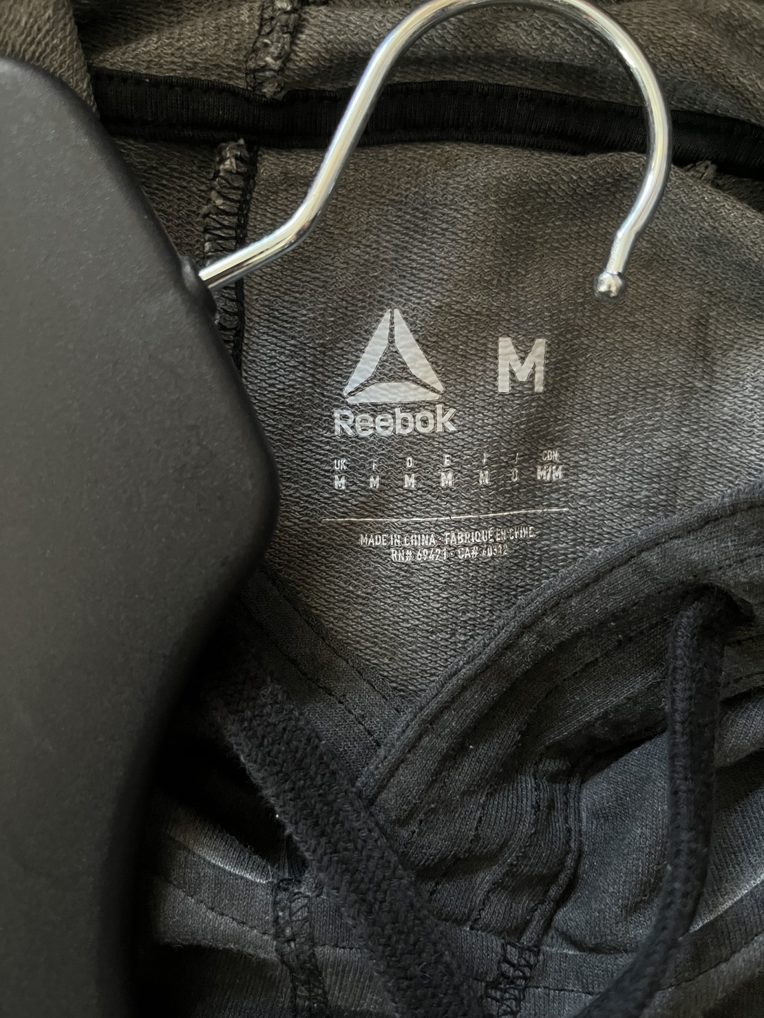 Мъжко худи без ръкави, с качулка REEBOK Combat Glory