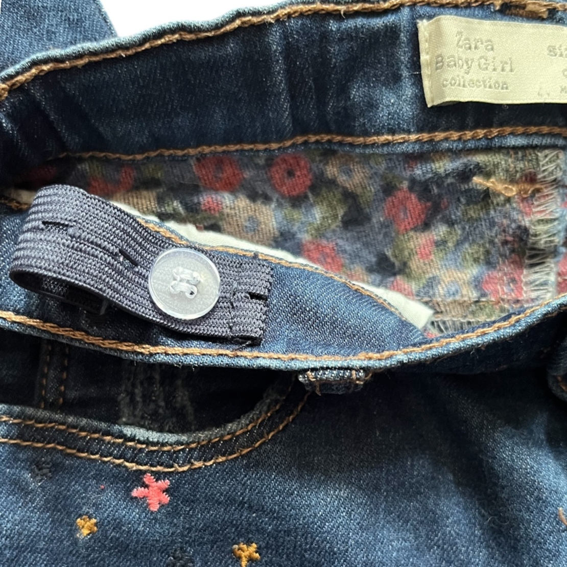 Детски дънки ZARA Baby Girl