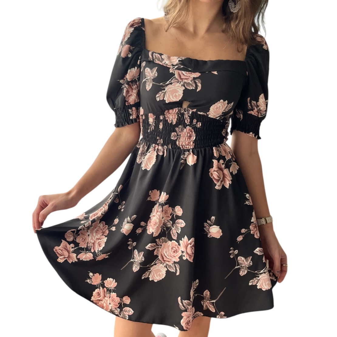 Дамска къса рокля Pronto Moda Cristina