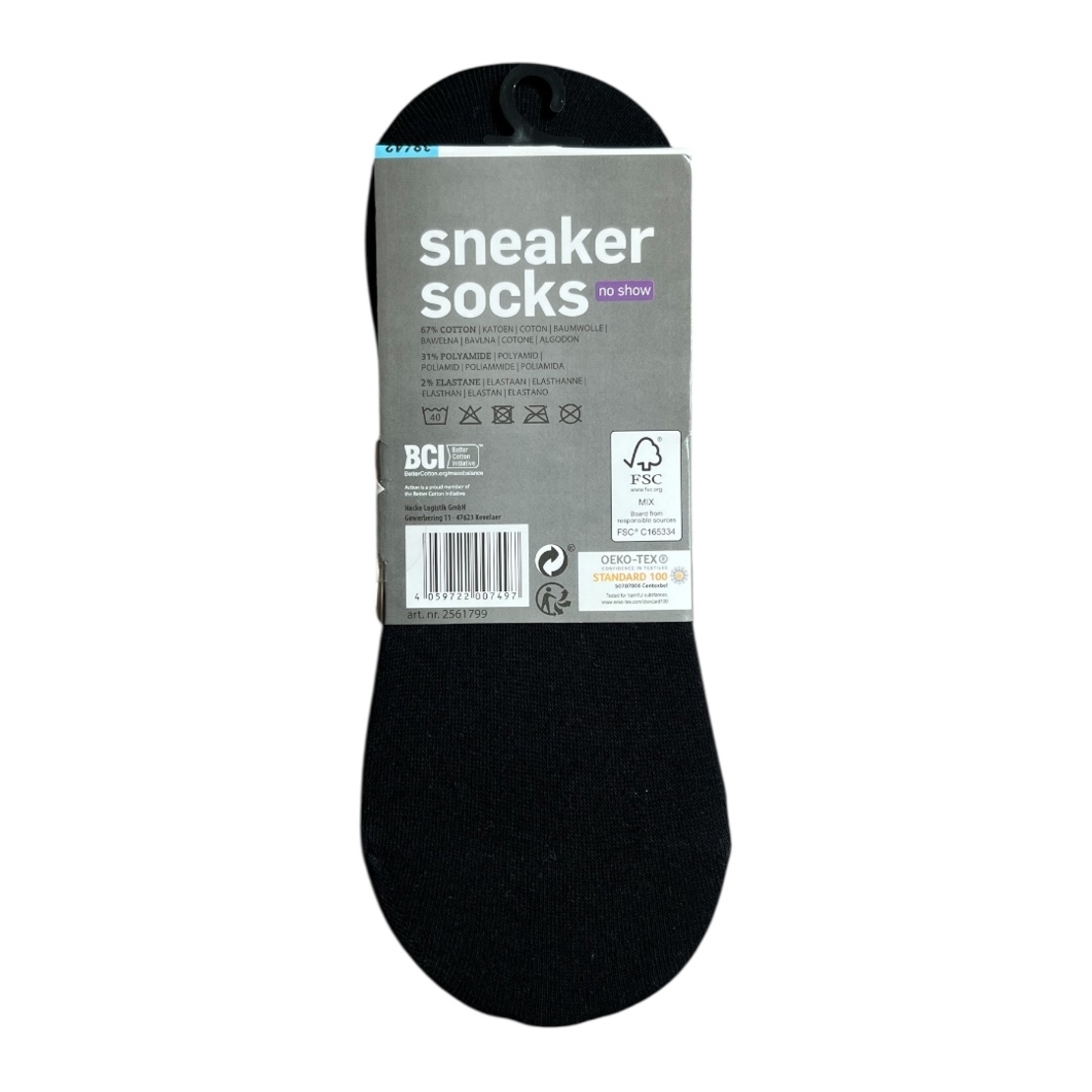 Дамски чорапи Sneaker Socks No Show 2бр./оп