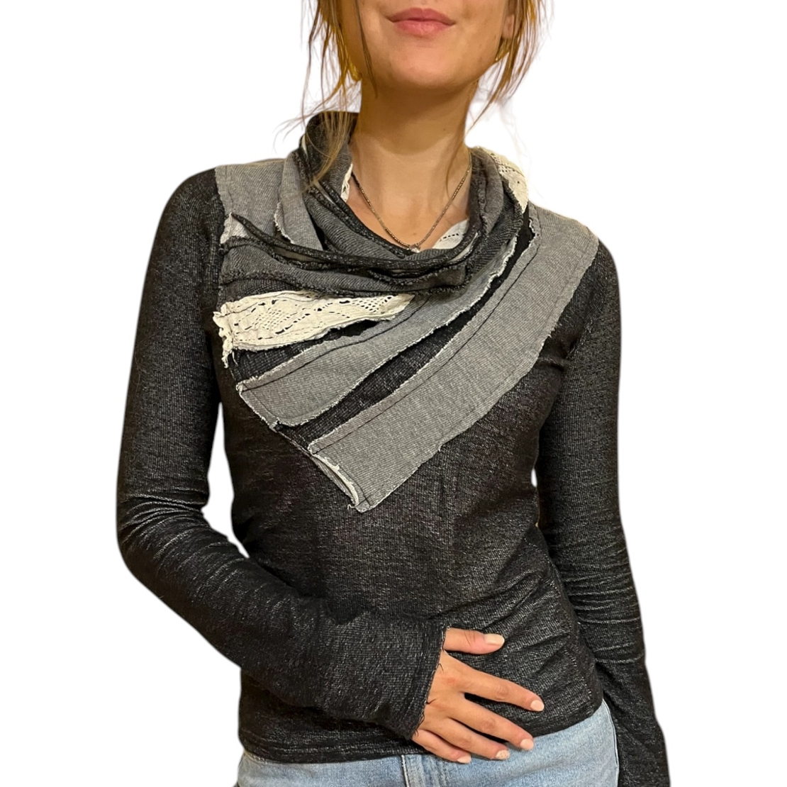 Дамска блуза с дълъг ръкав DESIGUAL Original