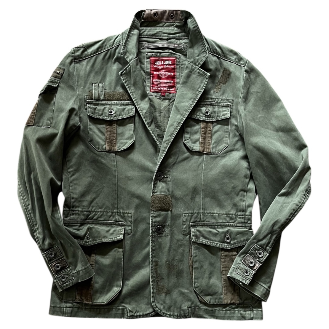 Мъжко яке MILITARY JACK&JONES Vintage Denim