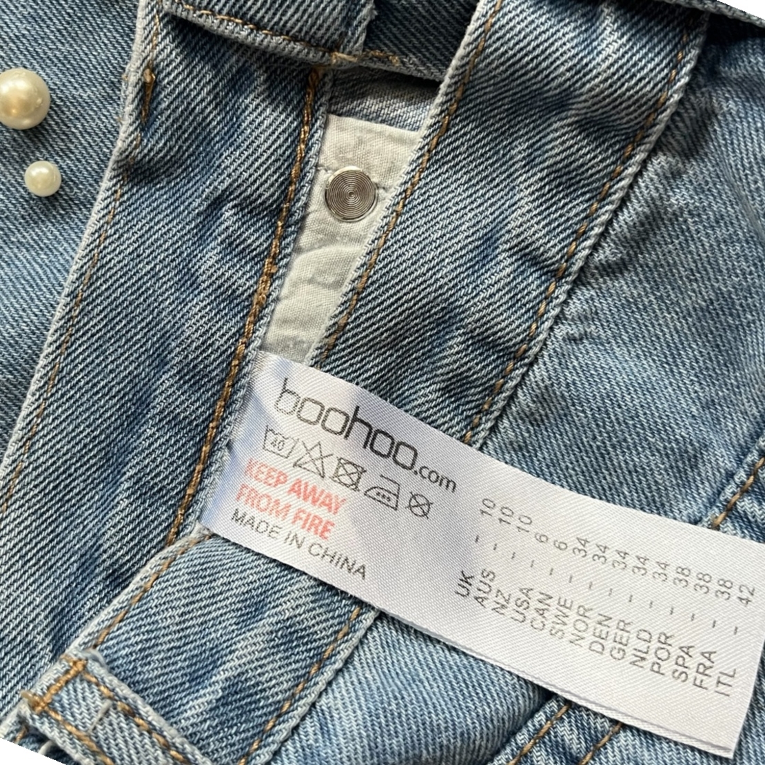 Дамски летни дънки Boohoo Denim
