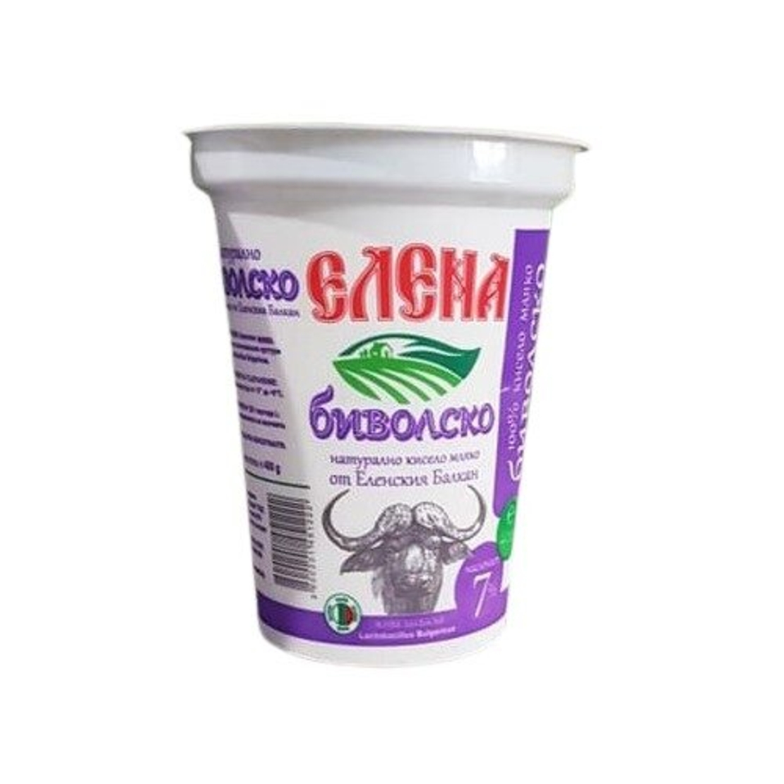 Кисело мляко Елена биволско 7%