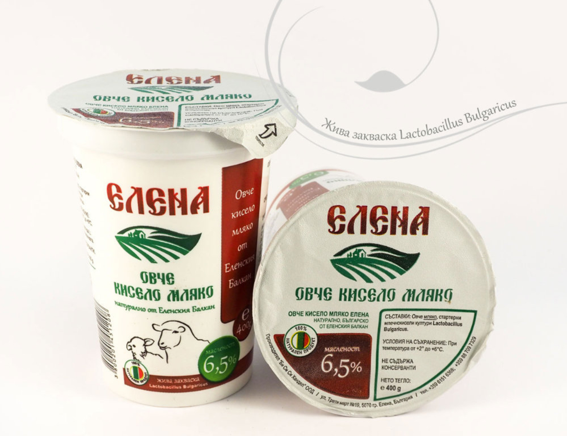 Овче кисело мляко ЕЛЕНА  6.5%