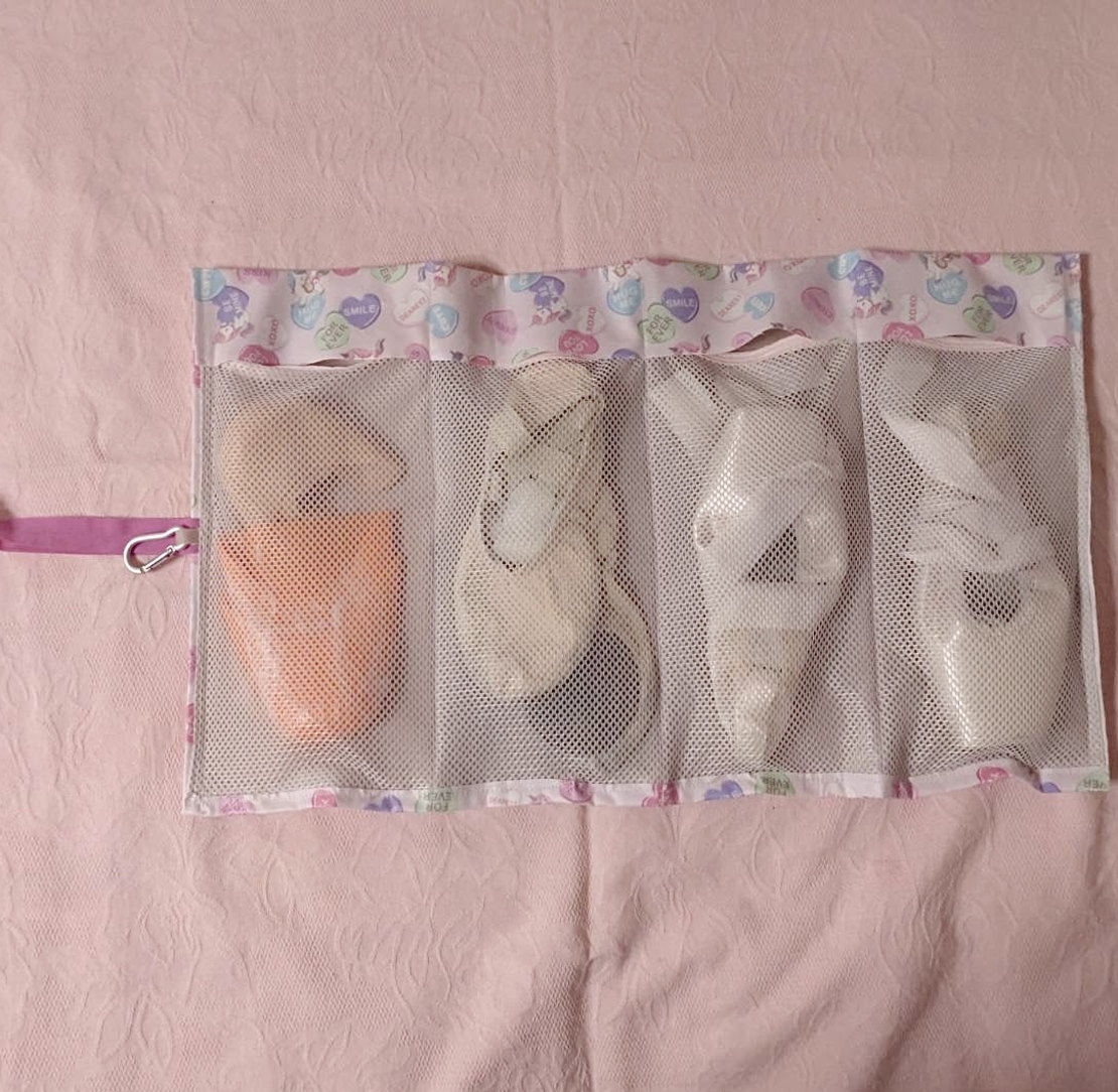 Pointe shoes case_ Love me Unicorn(Pink)