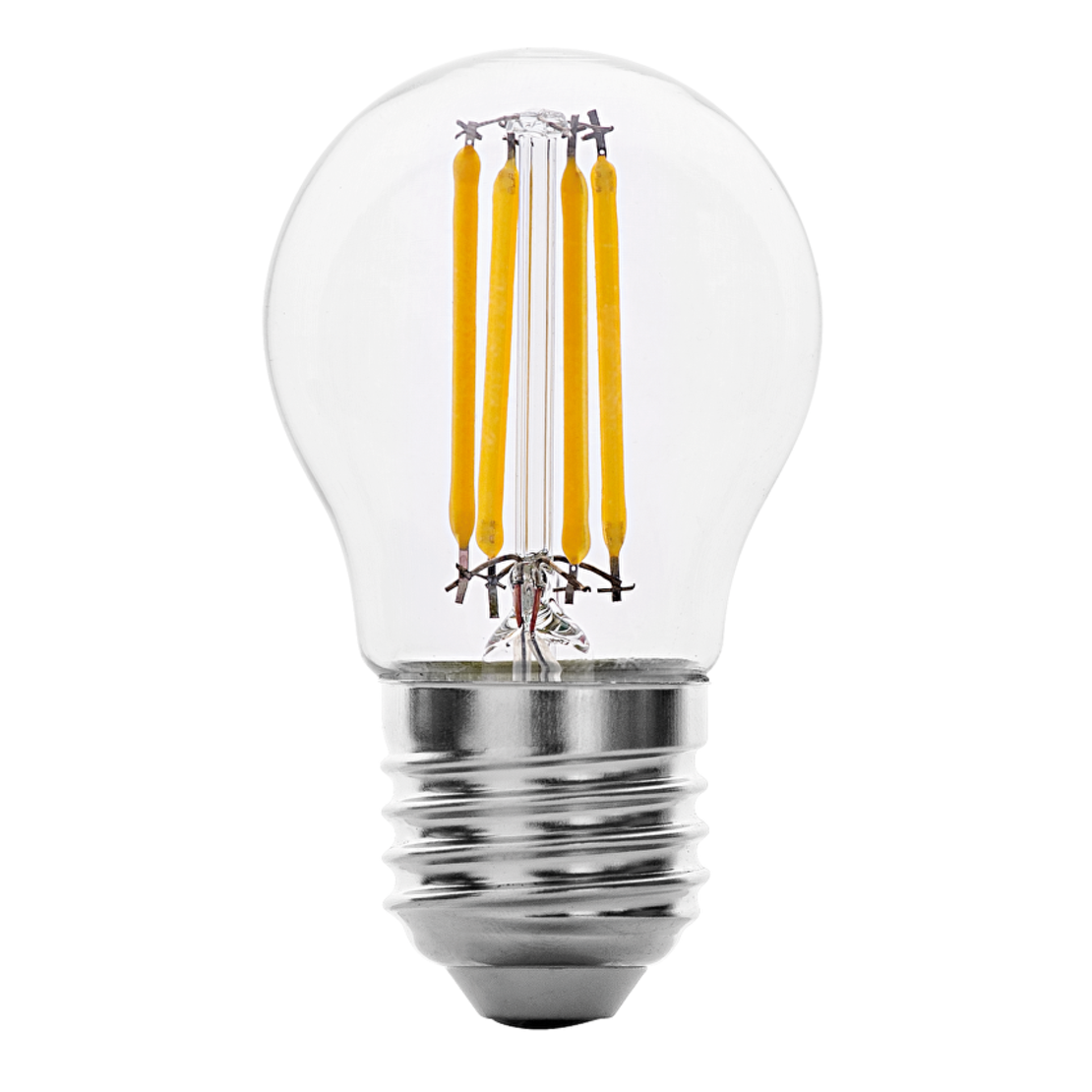 LED димиращ filament топка E27 220V-240V AC 360° 4W 2700K Filament