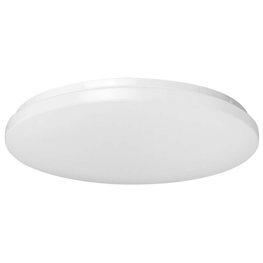 LED слим кръг неутрална 24W  плафониера бяла