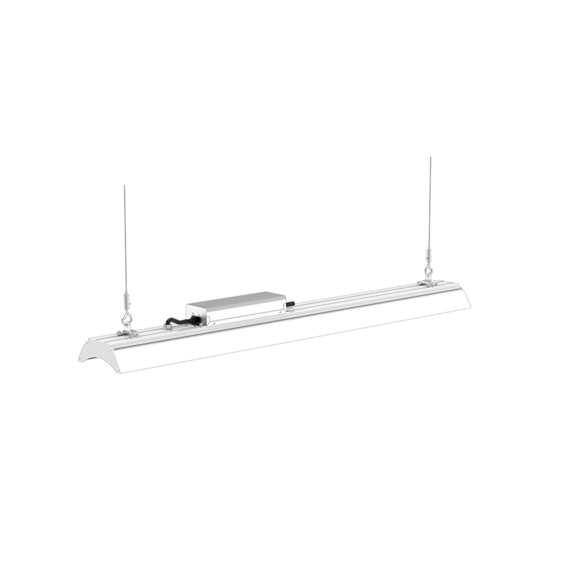 LED линейно индустр. осв. тяло 0-10V Dim, IP65  100-277V AC 90° 150W 5000K SMD 2835