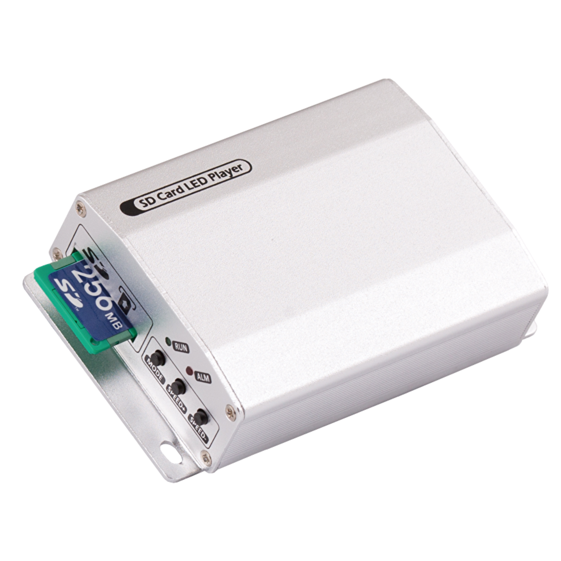Контролер за дигитални LED модули и ленти, SD-карта, 1 порт  5-24V DC  2048 pixels