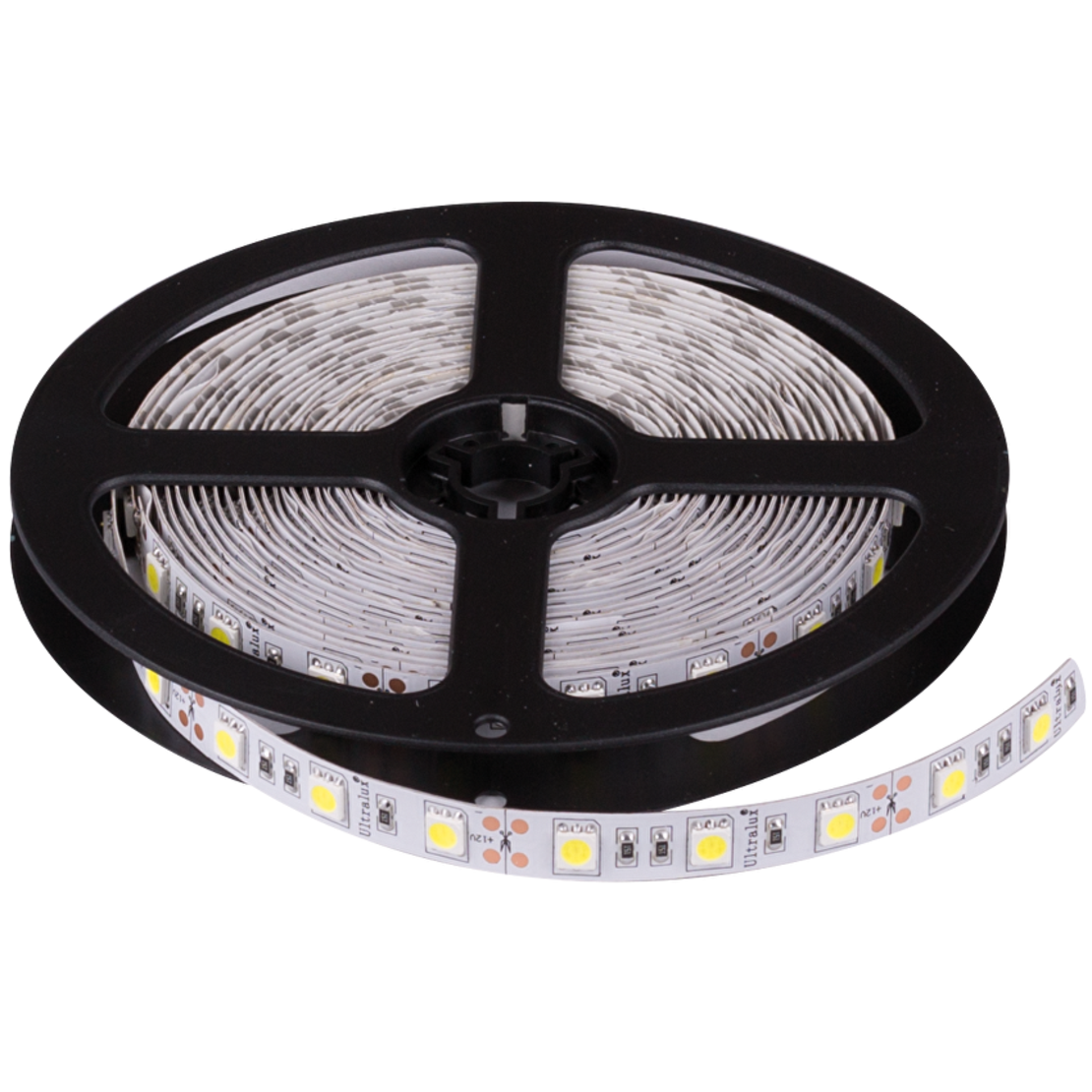 LED лента неутрално бяла 5м  12V DC 120° 13.5W/m 4000K SMD 5050