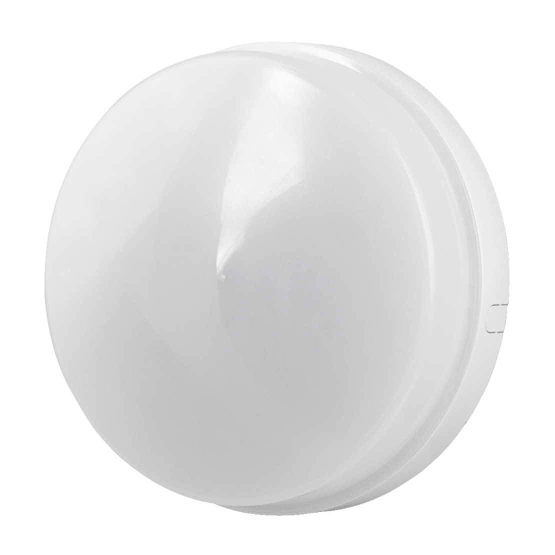 LED IP44 220V 120° 10W неутрална  плафониера бяла