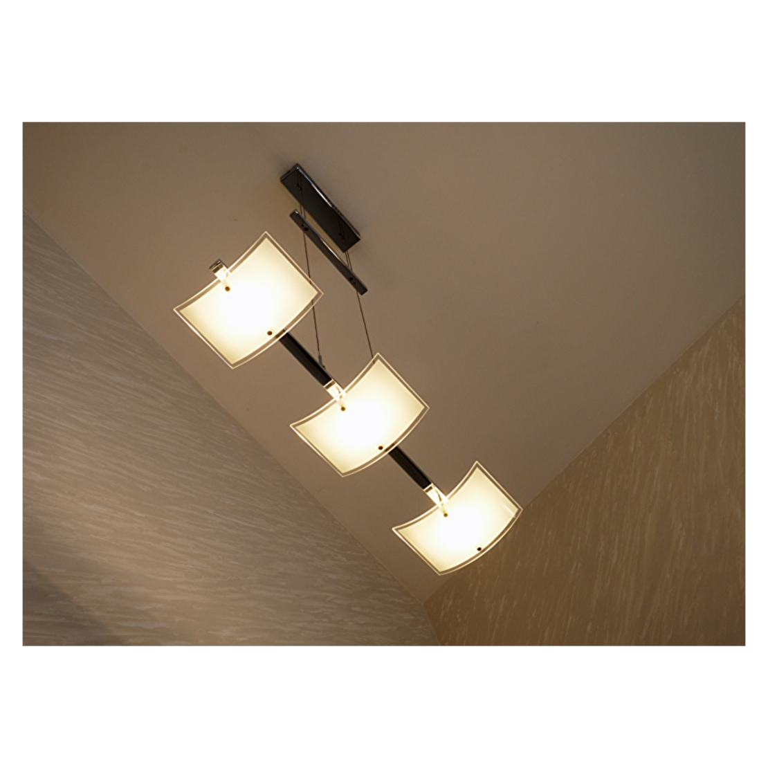 LED осв. тяло 3x5W, 4200K, IP20  висящо хром