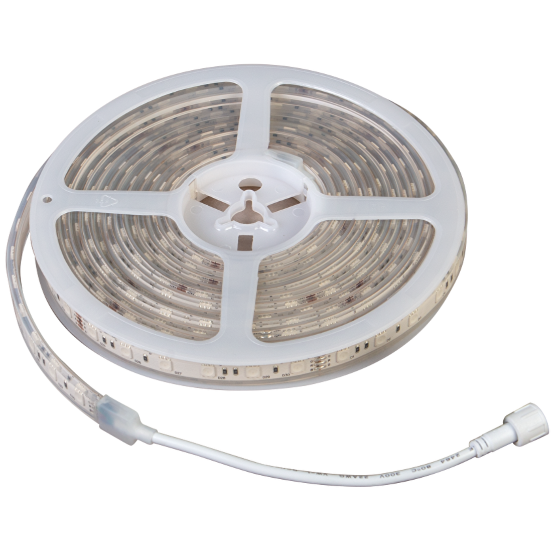 Професионална LED лента 5м IP67  24V DC 120° 14.4W/m RGB SMD 5050