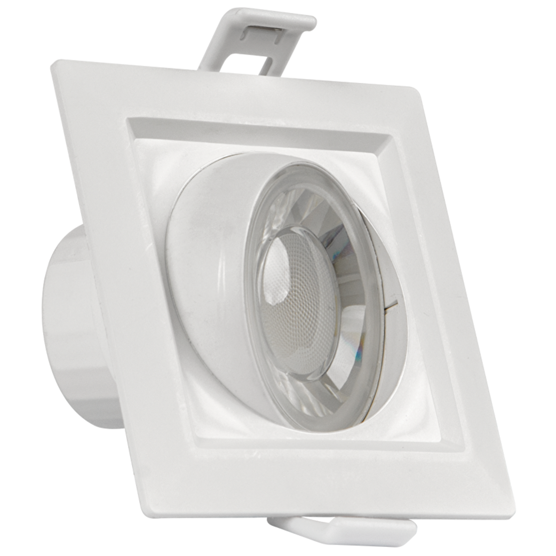 LED луна за вграждане подвижна квадрат  220V-240V AC 90° 8W 4200K SMD 2835