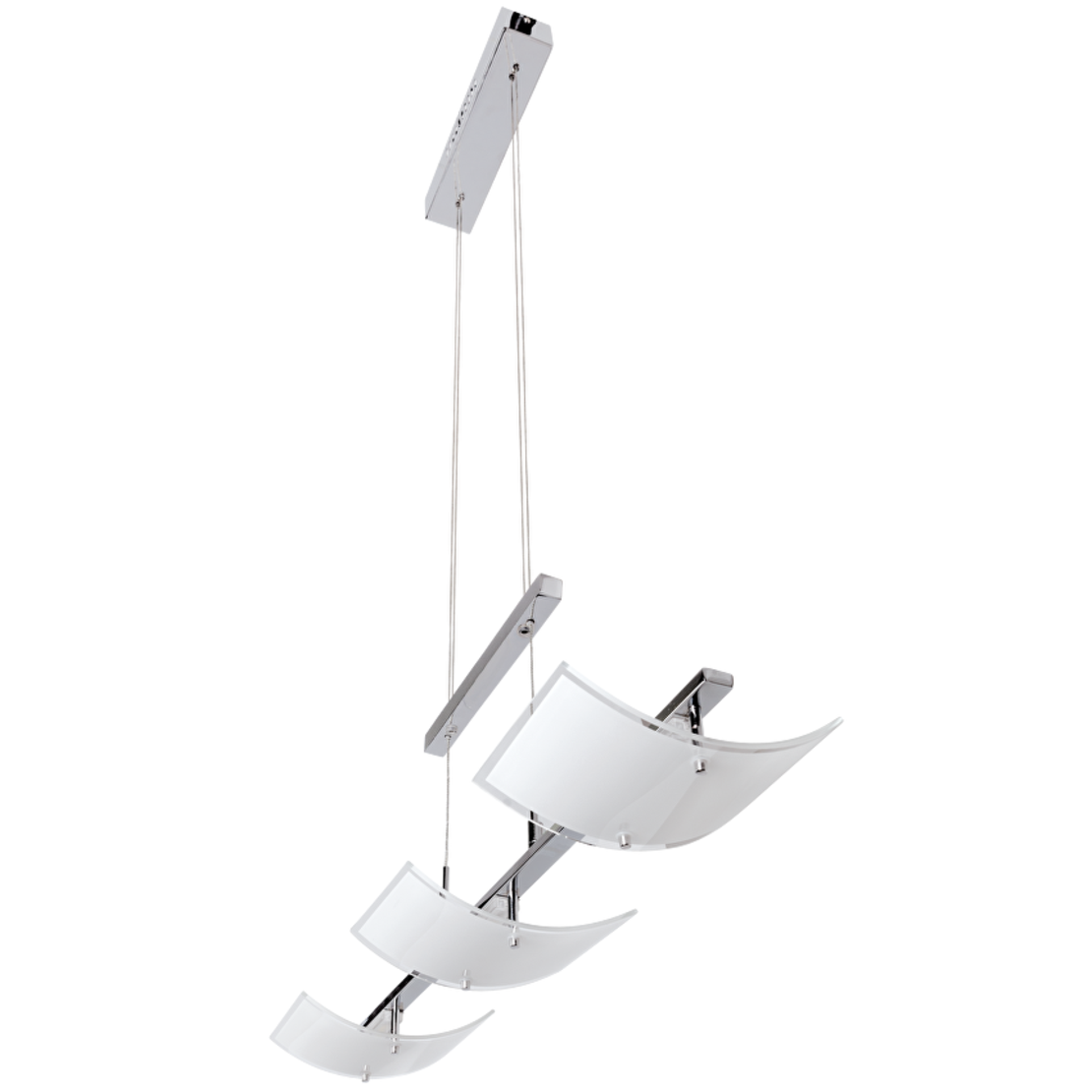 LED осв. тяло 3x5W, 4200K, IP20  висящо хром
