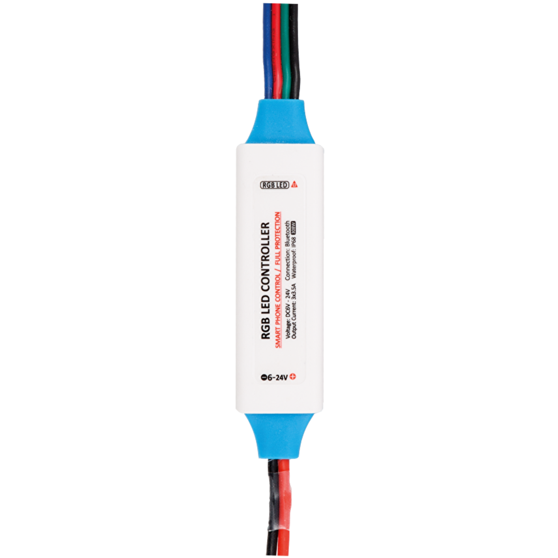 Професионален Bluetooth контролер за RGB LED осветление  6-24V DC  126W (12V)